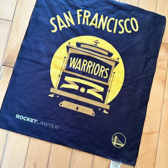 GSW Golden State Warriors Cable Car Rally Towel - Picture 4 of 5